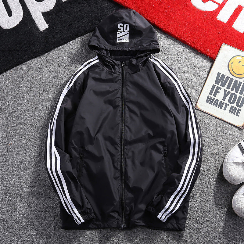 Men's Fitted Windproof Sports Jacket