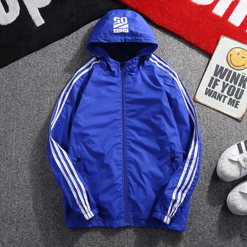 Men's Fitted Windproof Sports Jacket