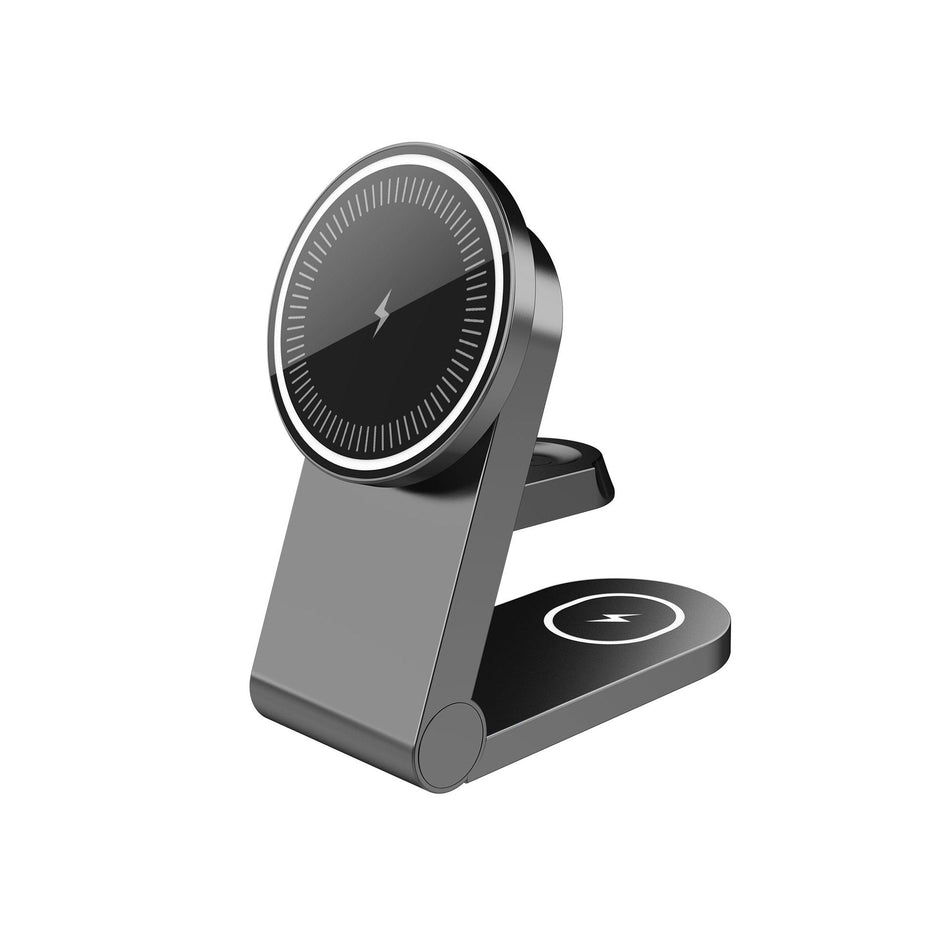 3-in-1 Magnetic Wireless Charging Stand for Phone and Watch