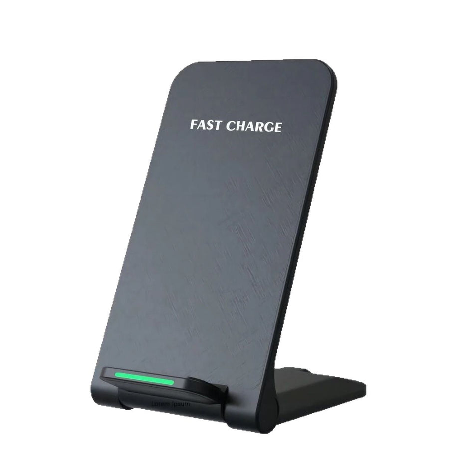 15W Foldable Vertical Wireless Charging Stand for Earphones