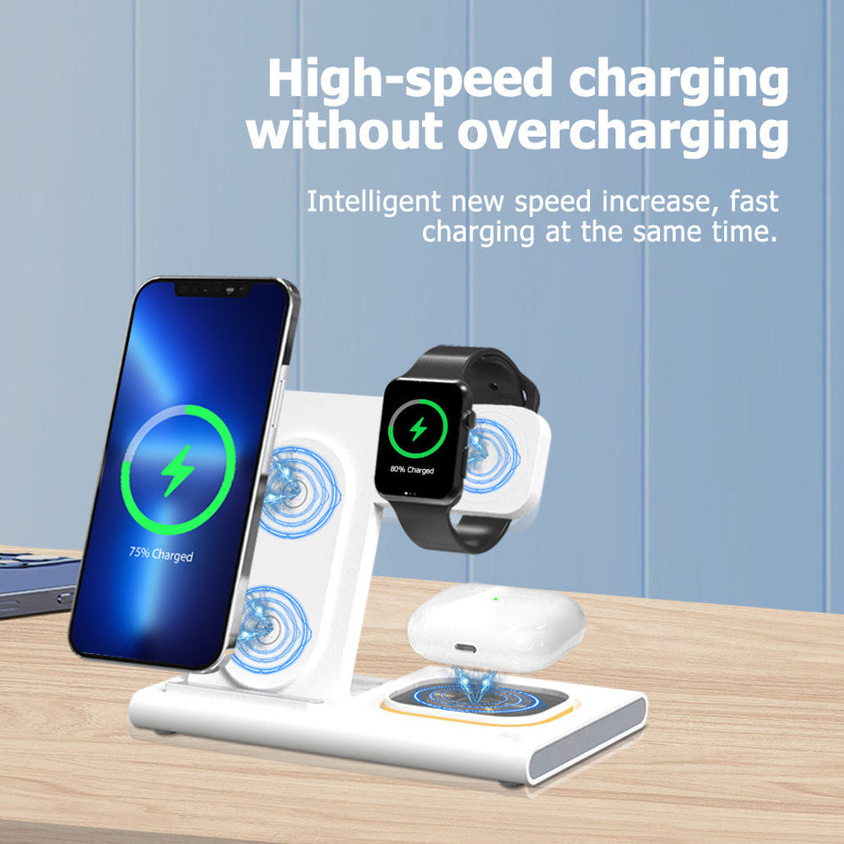 15W 3-in-1 Wireless Charger for iPhone AirPods and iWatch