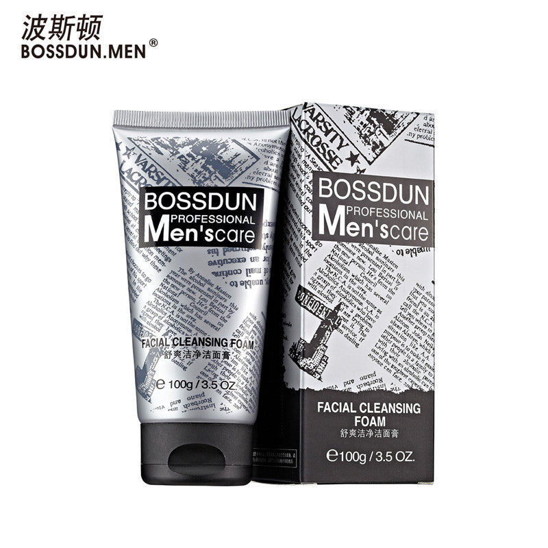 Boston Men's Comfortable Facial Cleanser, Deep Cleansing Balm