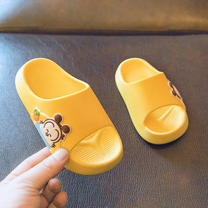 Kids' Non-Slip Cartoon Sandals, EVA Bath Slippers Unisex