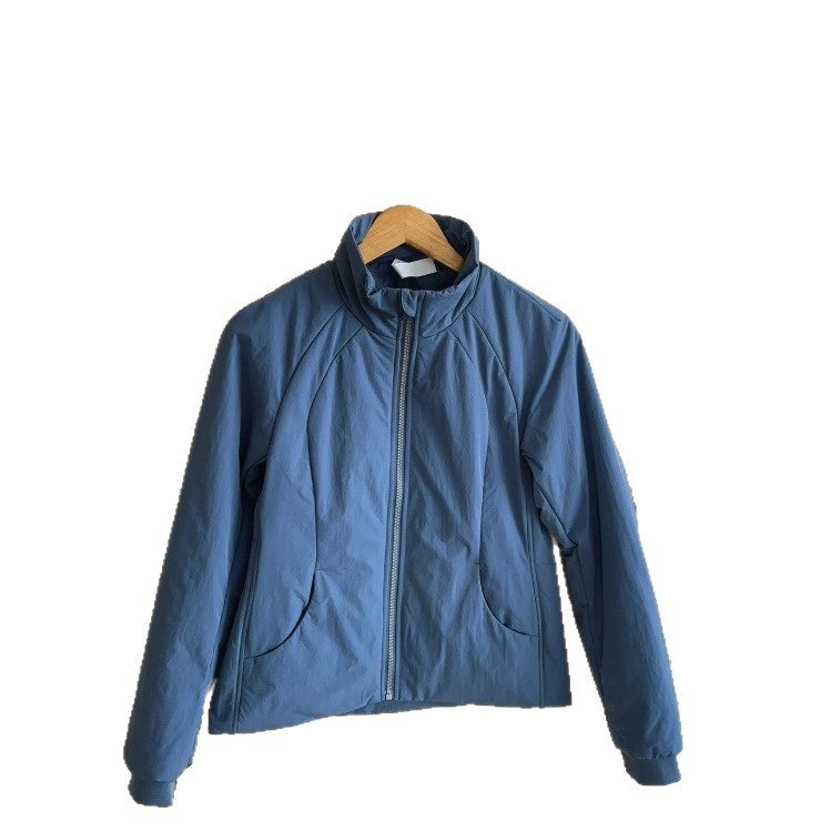 Women's Lightweight Cotton Jacket Stand Collar Sports Coat