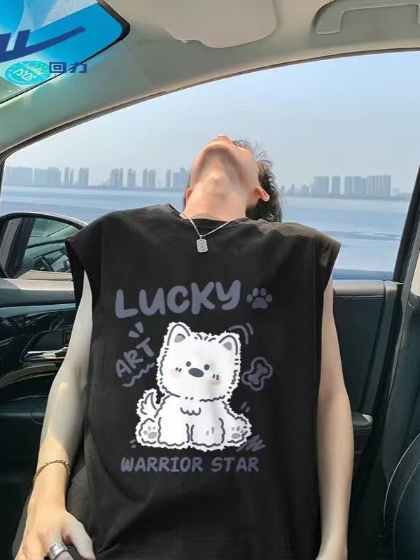 Men's Loose Casual Sports Sleeveless Vest