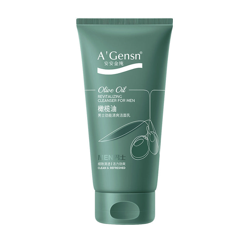 An'an Jinchun Olive Oil Facial Cleanser, Hydrating Refreshing