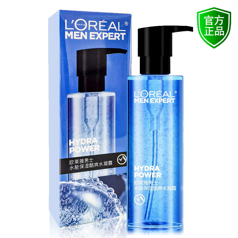 L'Oréal Men's Aqua Moisturizing Cool Water Gel, Hydrating