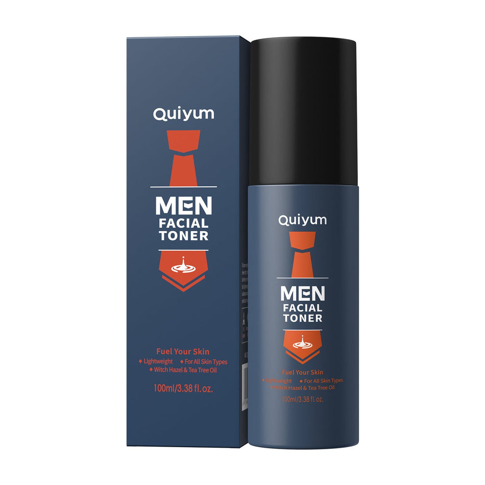 Quiyum Men's Toner, Hydrating Moisturizing Facial Water