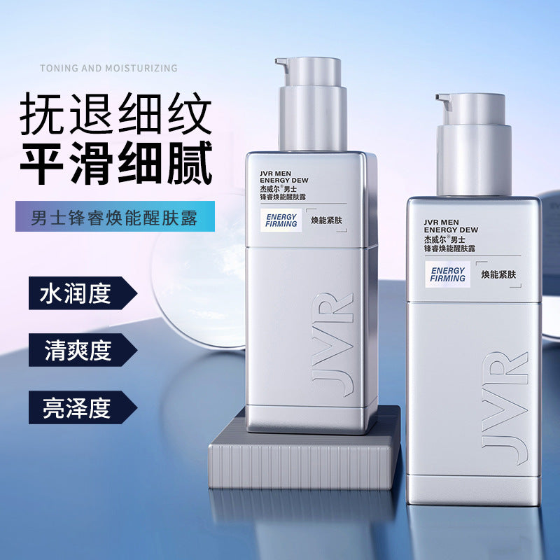 JVR Men's Revitalizing Lotion, Hydrating Refreshing Toner
