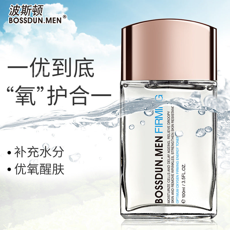 Boston Men's Oxygen Firming Toner, Hydrating Energy Water