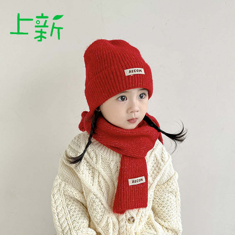 Kids' Ear Protection Hood, Windproof Warm Winter Hat