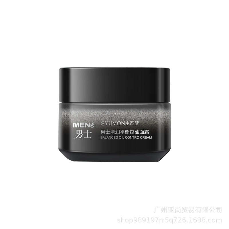 Men's Balancing Oil Control Cream, Hydrating Moisturizer