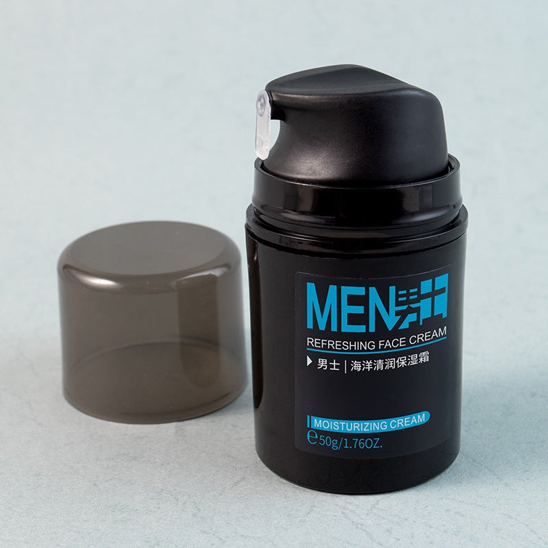 Lecco Men's Moisturizing Cream, Hydrating Facial Cream