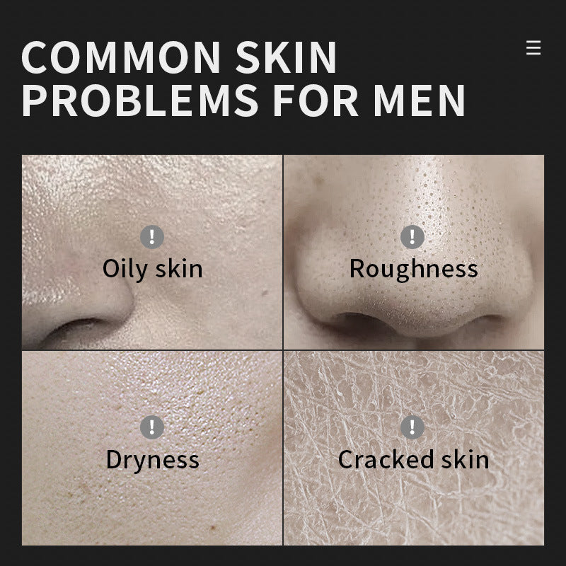 Lecco Men's Moisturizing Cream, Hydrating Facial Cream
