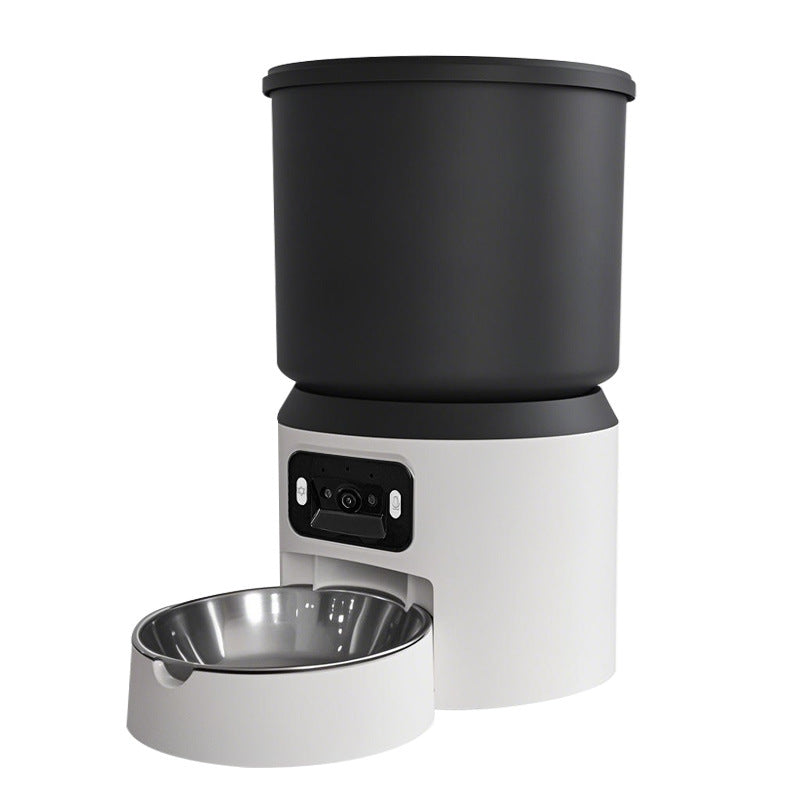 Smart 4L Pet Feeder, Remote Monitoring Video Feeding Machine