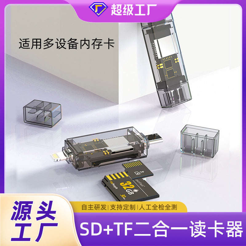 Apple Type-C SD Card Reader OTG High-Speed Adapter