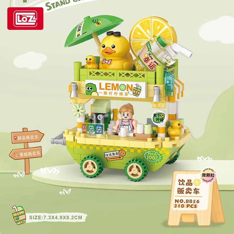 LOZ Dessert Vending Car Micro Building Blocks Set for Teens
