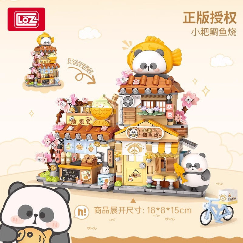 LOZ Foldable Street Scene Building Blocks Set for Kids