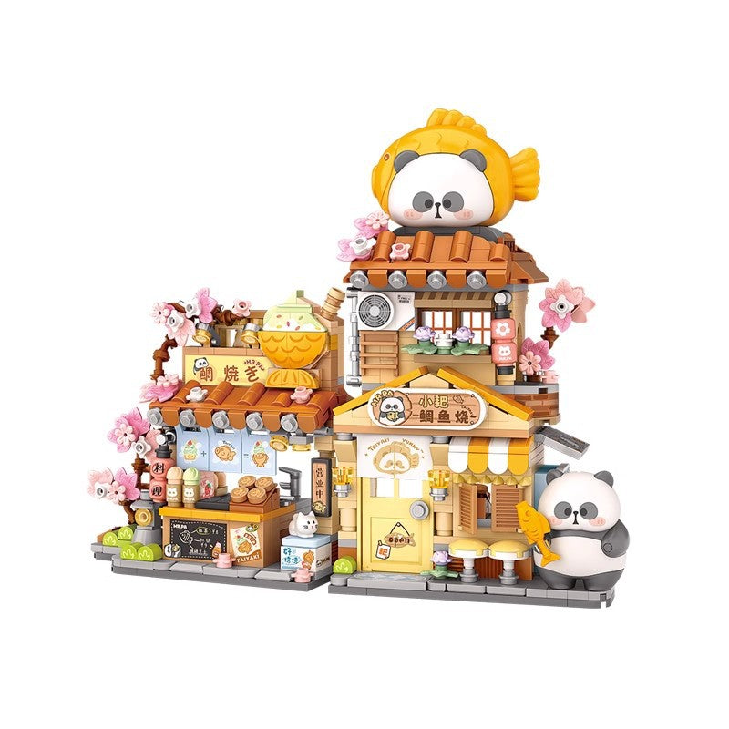 LOZ Foldable Street Scene Building Blocks Set for Kids