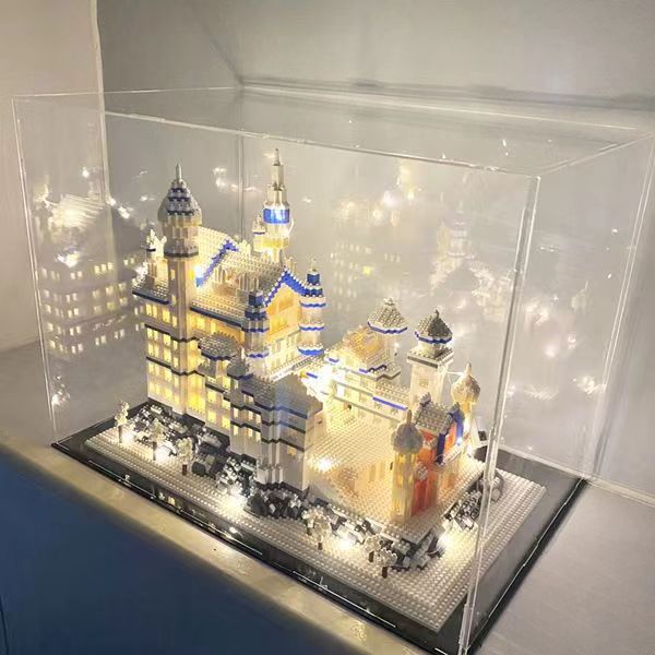 Swan Lake Castle Large Building Blocks High Difficulty Model