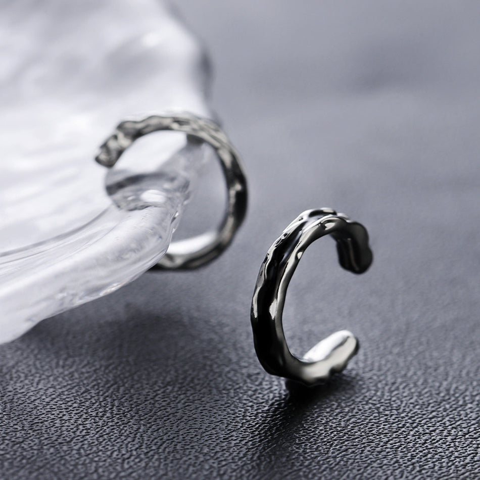 Unisex Ear Clip Earrings Cool Hip-Hop Style Light Luxury