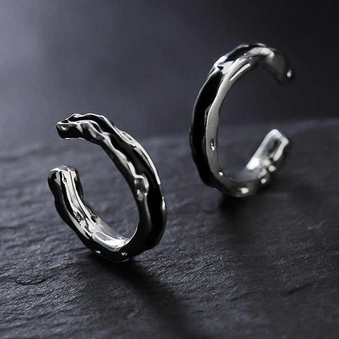Unisex Ear Clip Earrings Cool Hip-Hop Style Light Luxury