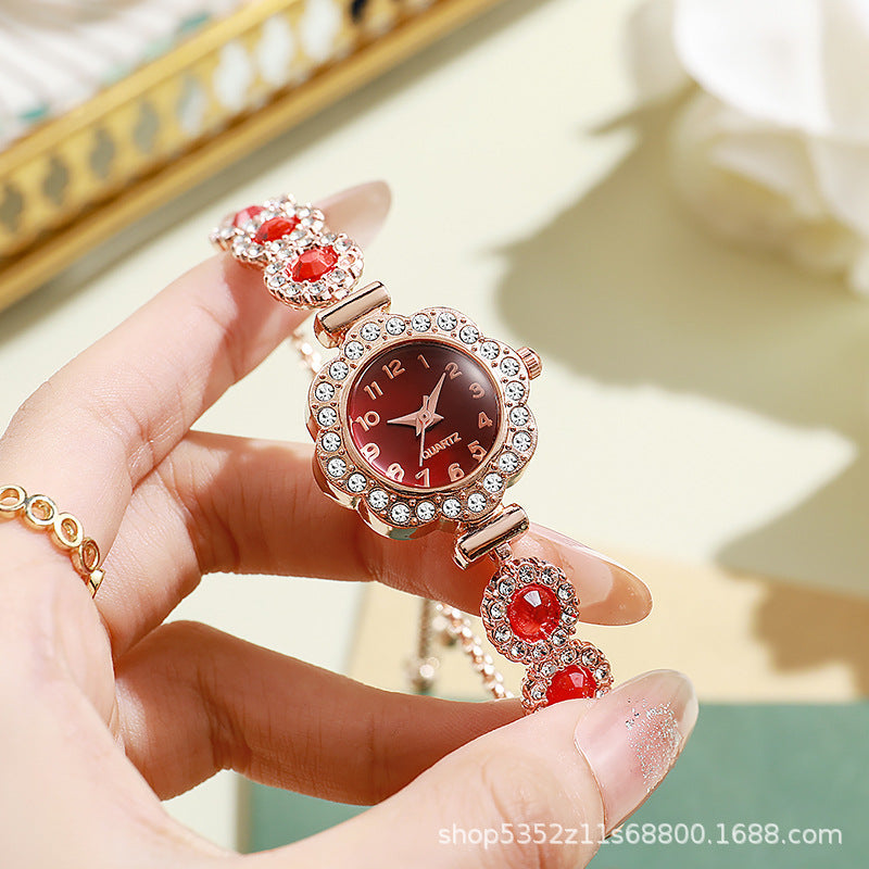 Women's Hollow Stainless Steel Ring with European Fashion Style