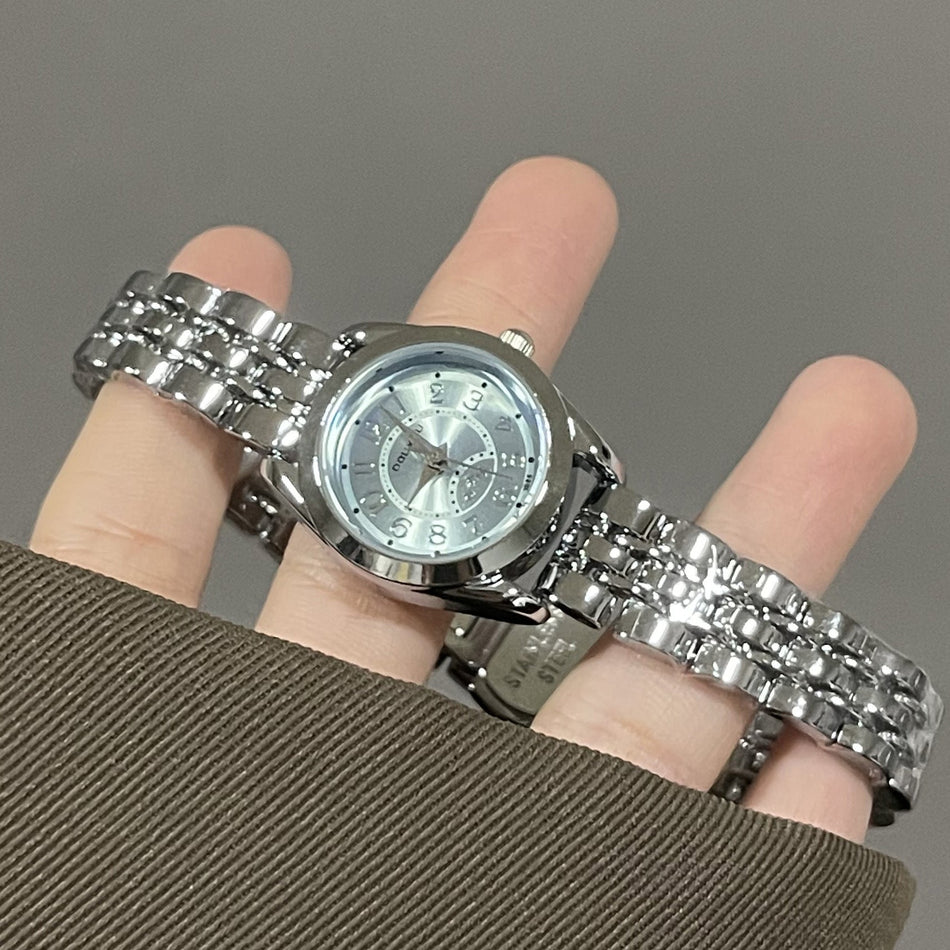 Women's Stainless Steel Strap Business Quartz Watch