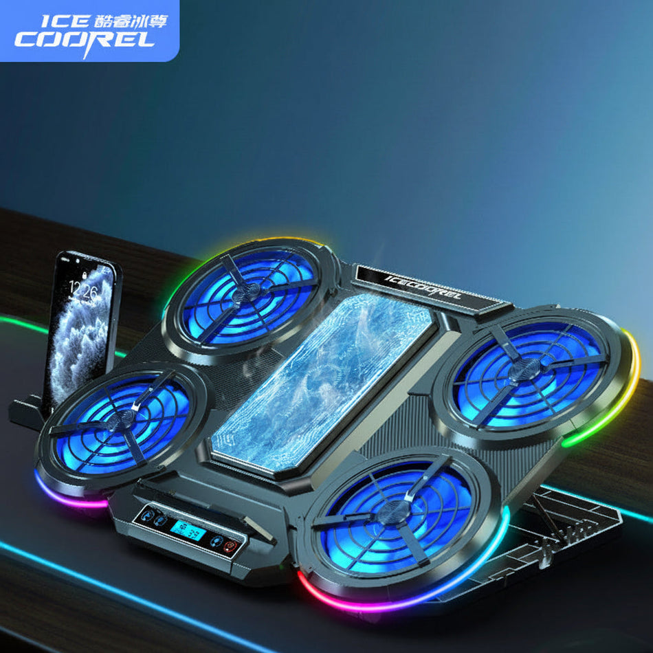 Q Series RGB Laptop Cooler Silent Cooling Stand