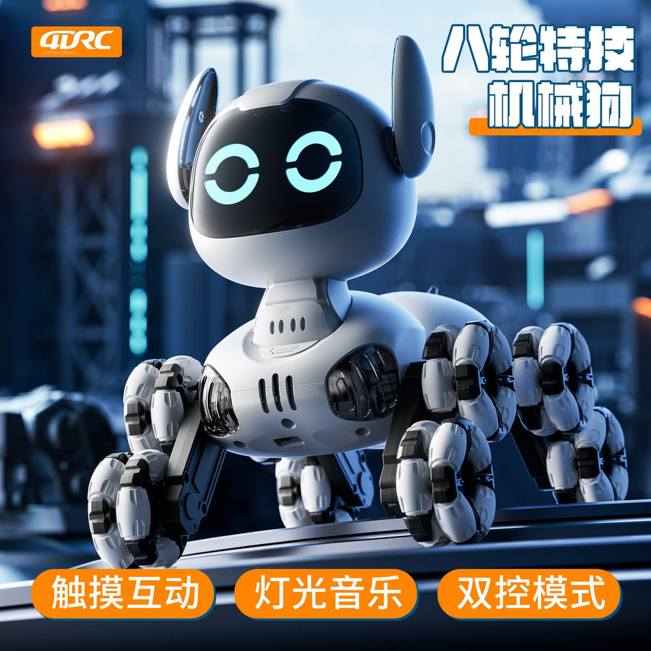 4DRC Y9 Eight-Wheel Interactive Remote Control Robot Dog