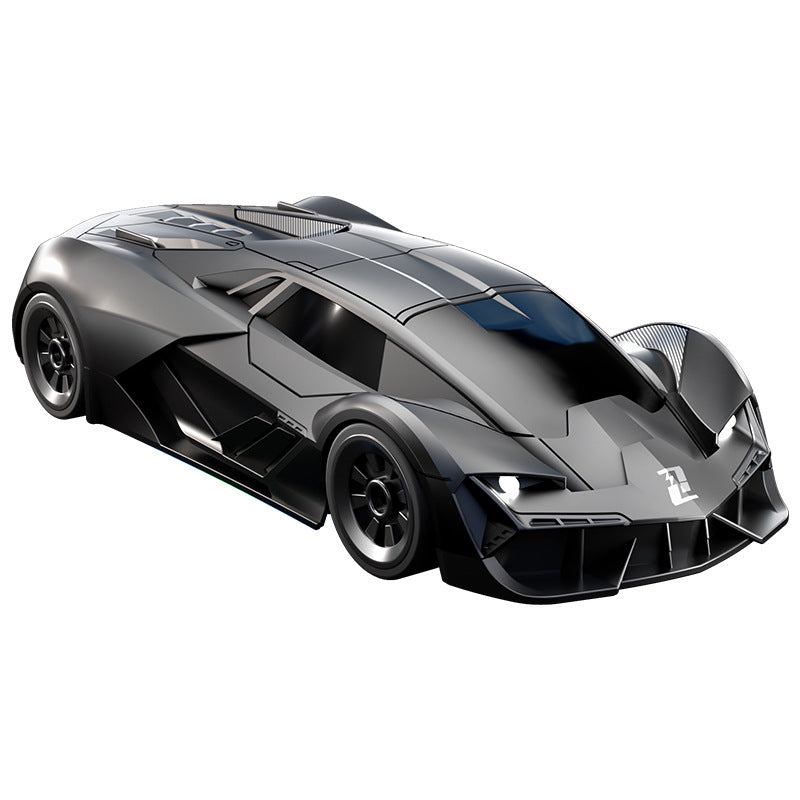 High-Speed RC Drift Car with Four-Wheel Drive and Lights