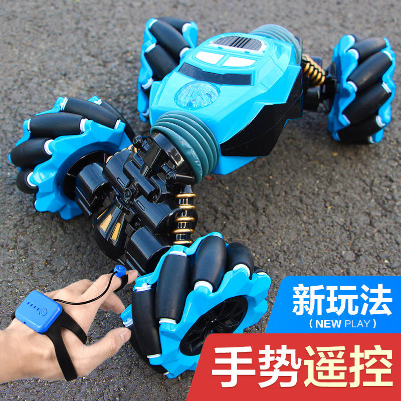 Gesture-Sensing Transforming RC Stunt Climbing Car