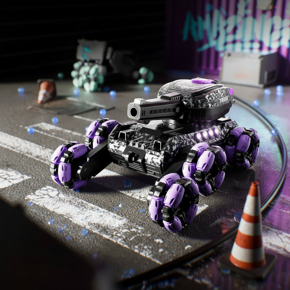 4DRC Y13 Eight-Wheel Water Bomb Tank Stunt Car