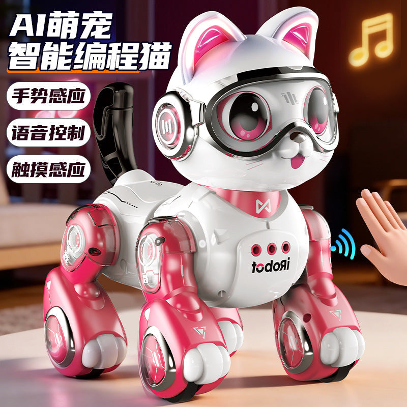 AI Smart Programming Bionic Robot Pet with Voice Interaction
