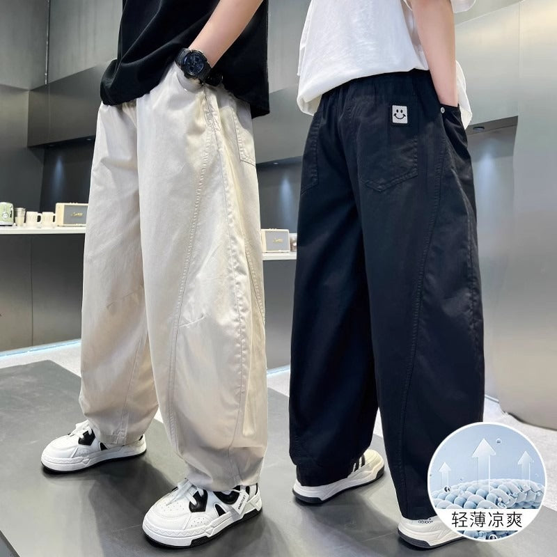 Boys' Loose Anti-Mosquito Korean Style Summer Pants