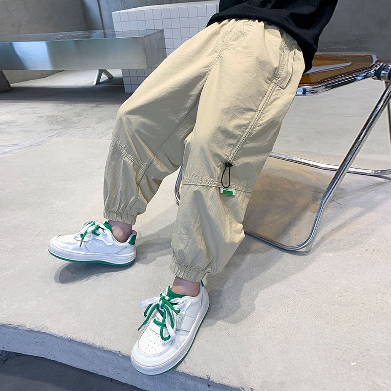 Boys' Korean Style Trendy Casual Track Pants