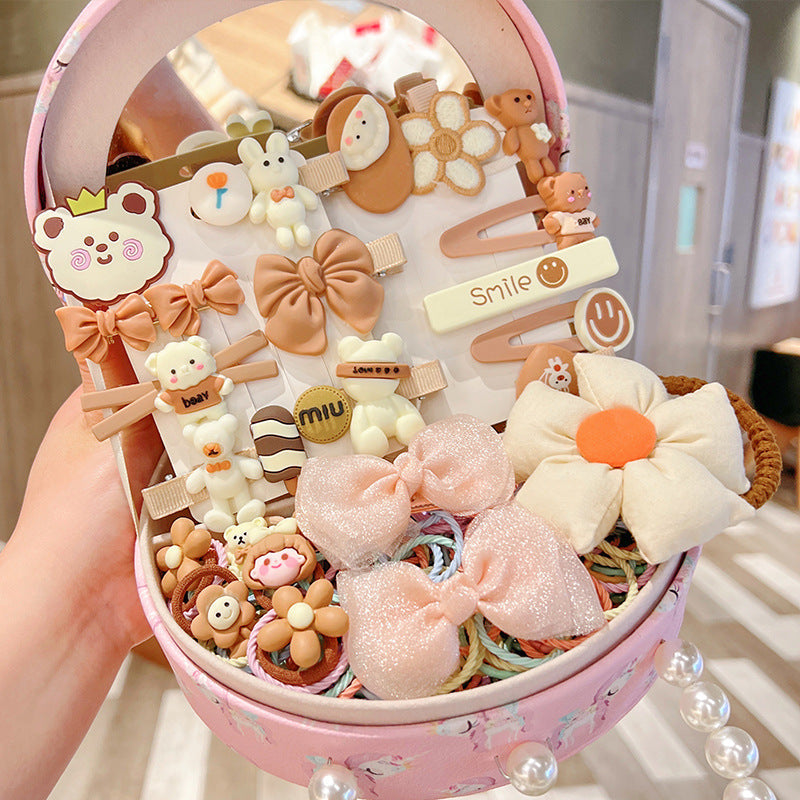 Korean Style Handmade Hair Accessories Gift Box Set