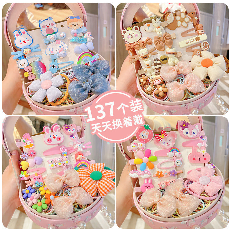 Korean Style Handmade Hair Accessories Gift Box Set