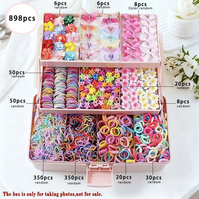 Princess Style Hair Clip and Hairpin Headdress Set