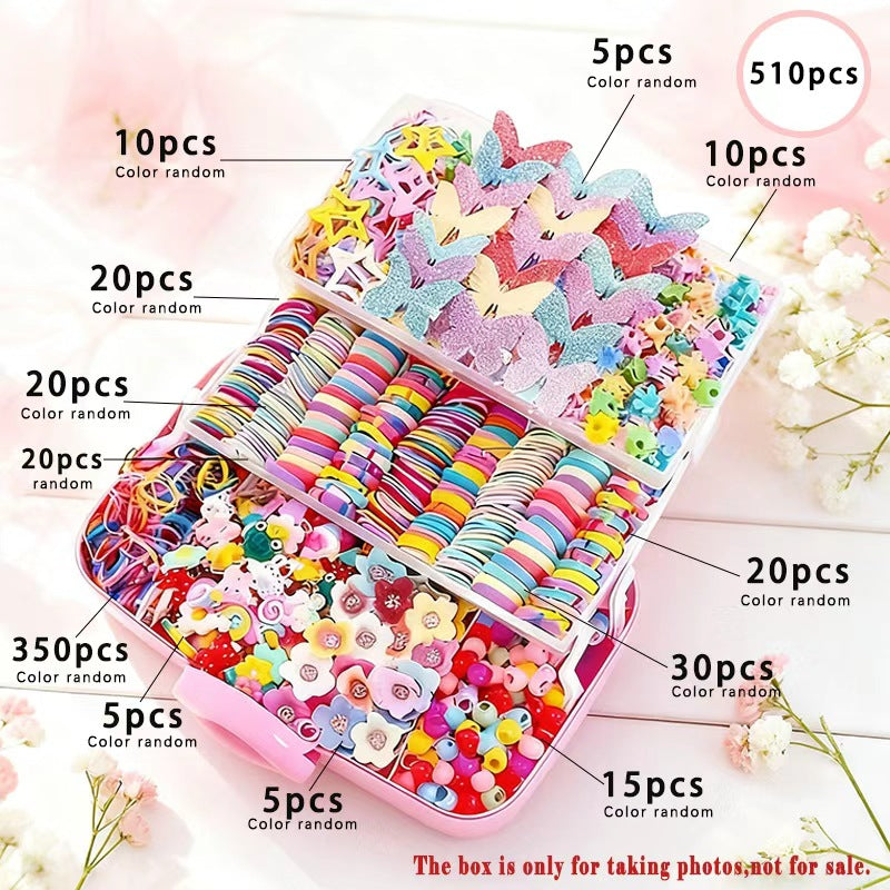 Princess Style Hair Clip and Hairpin Headdress Set