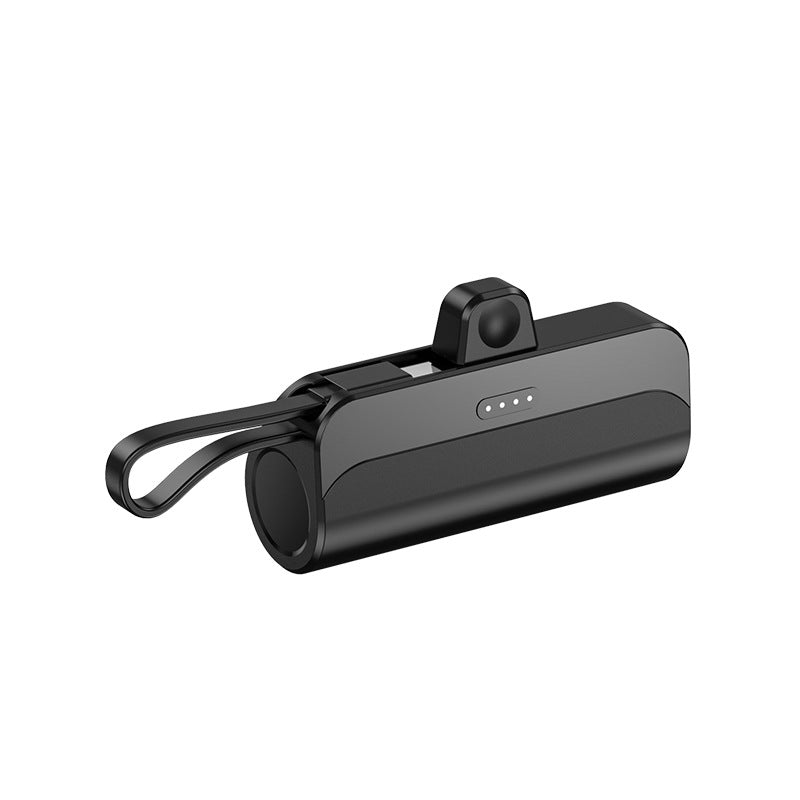 10000mAh Mini Power Bank Fast Charging Built-In Cable Compact