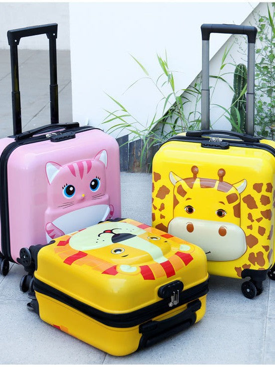 Kids' Mini Cartoon 18-Inch Boarding Suitcase