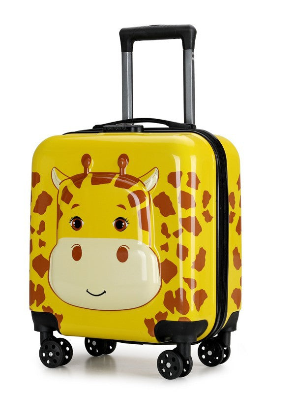 Kids' Mini Cartoon 18-Inch Boarding Suitcase