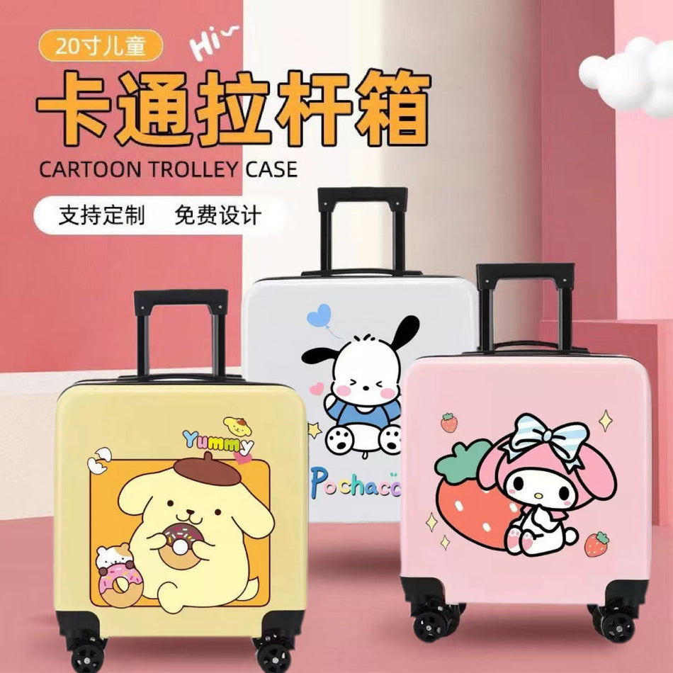 Kids' 20-Inch Boarding Suitcase with Printable Logo