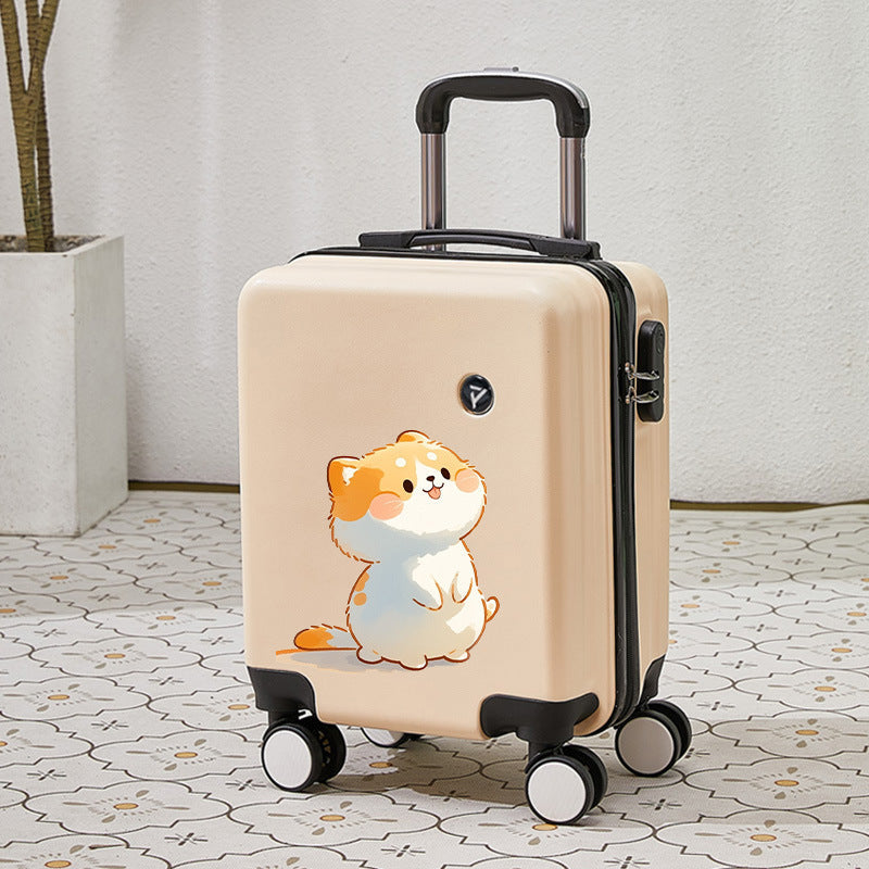 Kids' 14-Inch Lightweight Carry-On Suitcase Cartoon
