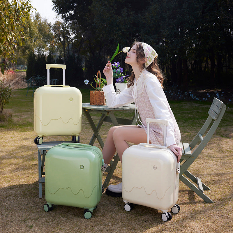 Kids' USB Carry-On Suitcase with Phone Holder