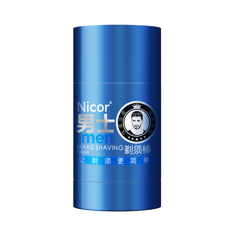 Nicor Men's Shaving Cream, Softening Cleansing Foam Stick