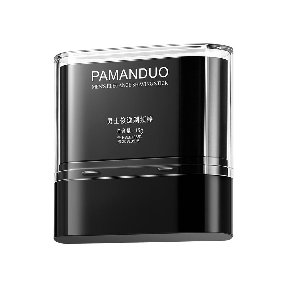 Pamando Men's Shaving Stick, Lightweight Shaving Cream