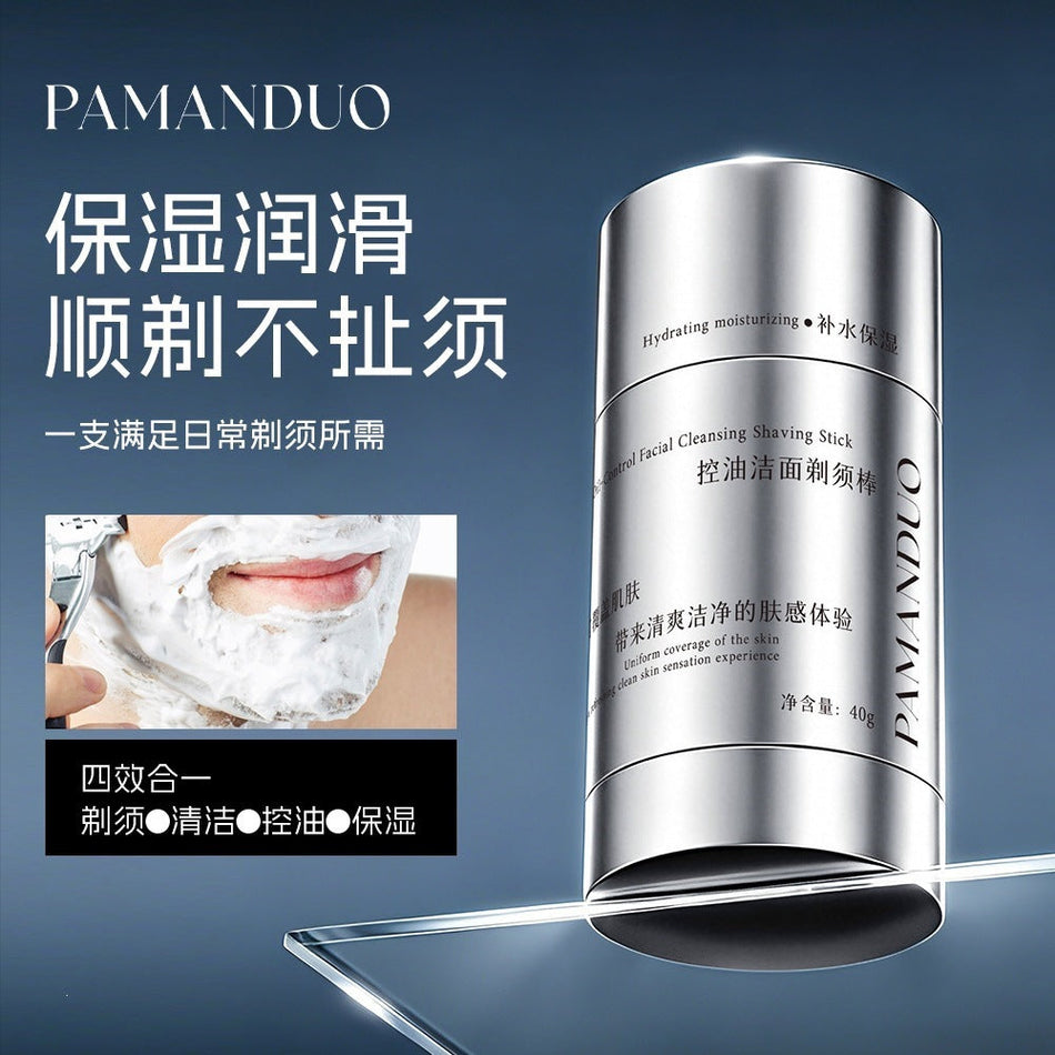 Pamanduo Oil Control Shaving Stick, Hydrating Softening Cream