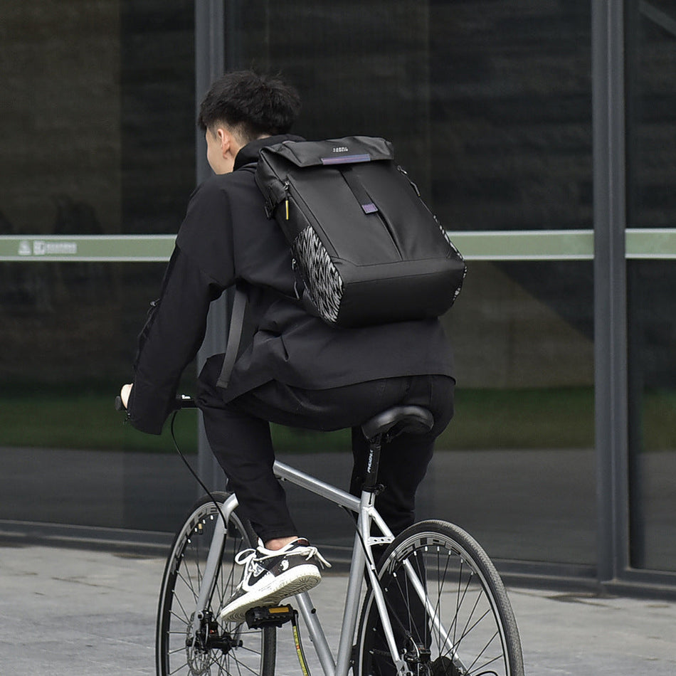 Men's 16" Laptop Waterproof Streetwear Travel Backpack
